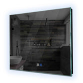 Specchio LED Quadrato | Pulsanti touch | Funzione anti-appannamento | Luce bianca fredda - Reyze Serie Ambient Modello 1